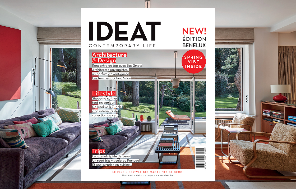 Couverture du premier numéro du magazine IDEAT Benelux