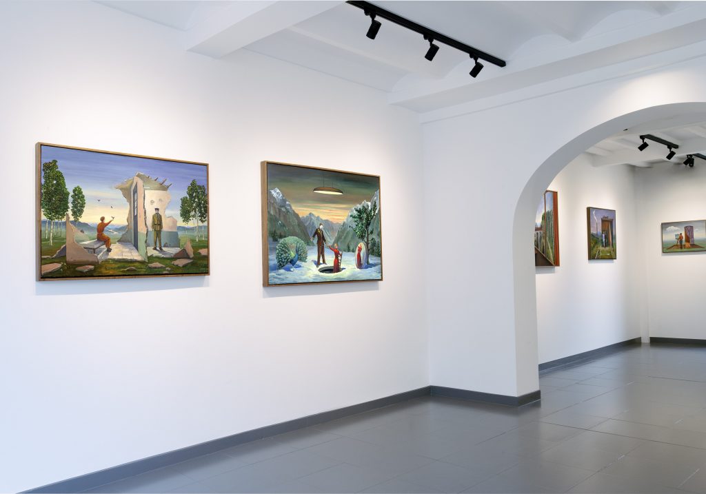 Espace  Main Street de la Galerie B, une présentation solo de l’artiste Sasha Drutskoy.
