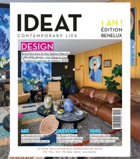 IDEAT Benelux fête sa première année et la créativité sans frontières dans son numéro collector de printemps 2024 !