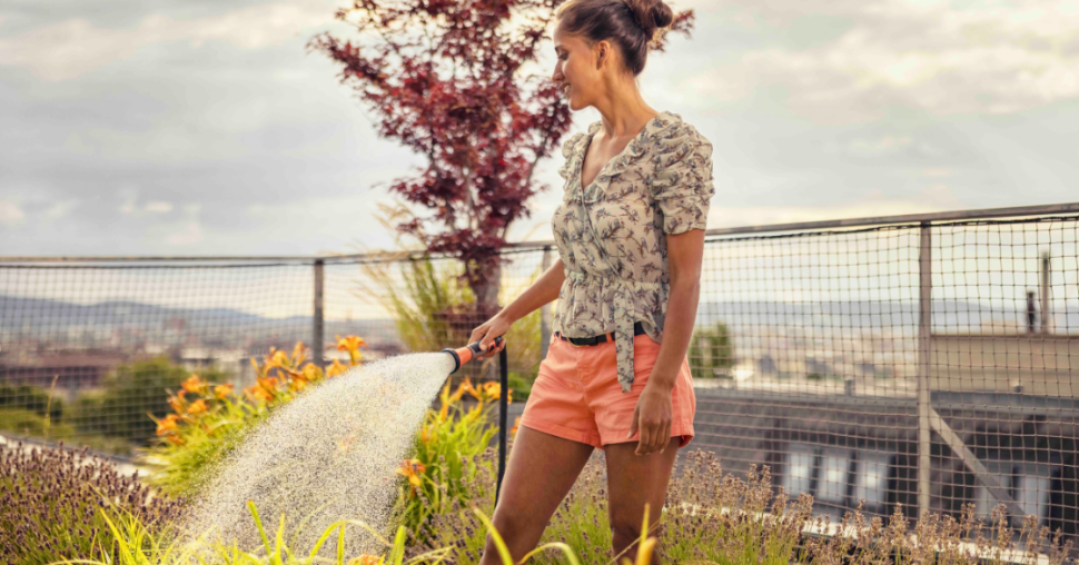 Groene stadstuin met GARDENA