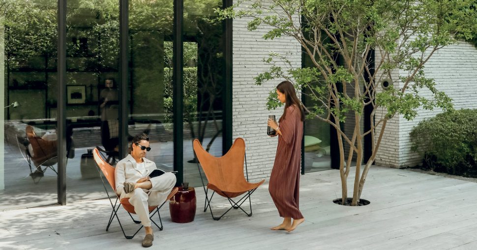 Sint-Martens-Latem: Paviljoen in het groen